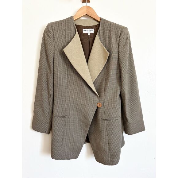 Vintage Armani power suit blazer size 48/14 - Picture 1 of 5